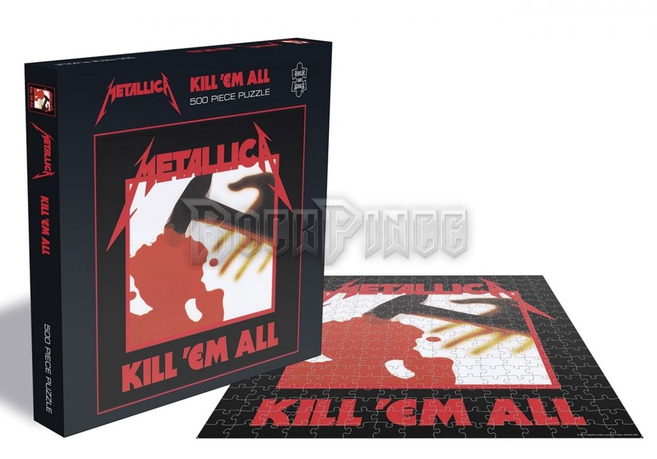 Metallica - Kill Em All - 500 darabos puzzle játék - RSAW014PZ