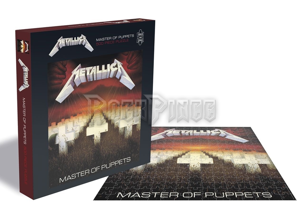 Metallica - Master Of Puppets - 500 darabos puzzle játék - RSAW016PZ
