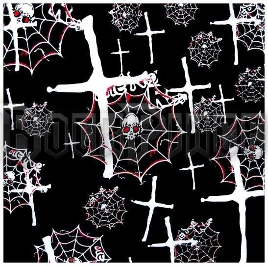Spider & Skull - kendő/bandana - BAN171
