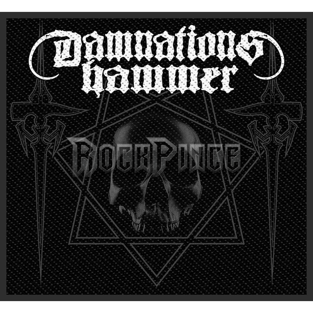 Damnation's Hammer - Hammers & Skull - Kisfelvarró / Folt - SP3083
