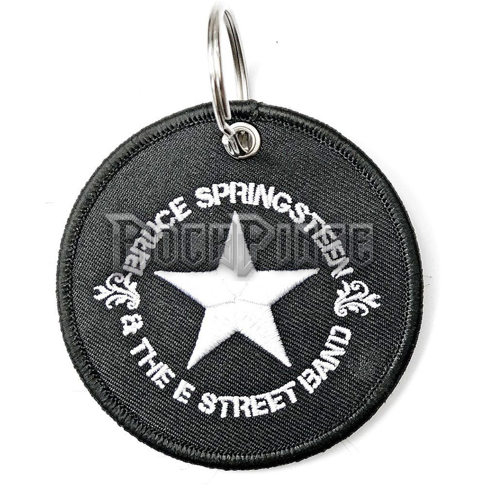 Bruce Springsteen - Circle Star Logo - kulcstartó - SPRINGPATKEY01