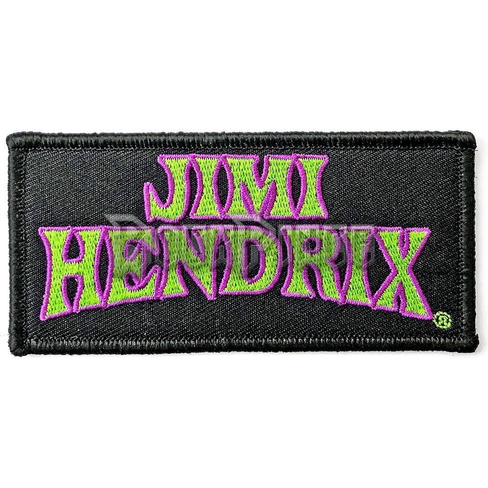 Jimi Hendrix - Arched Logo - Kisfelvarró / Folt - JHXPAT02