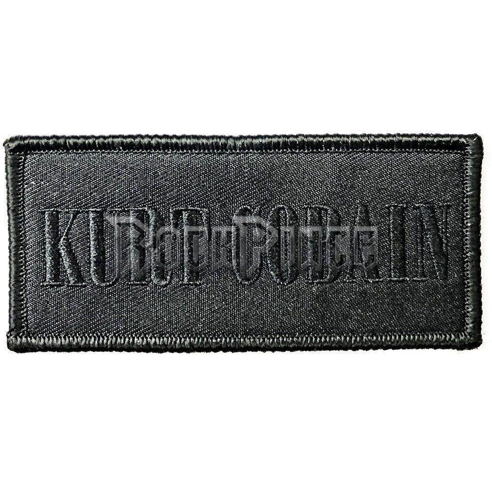 Kurt Cobain - Logo - Kisfelvarró / Folt - KCPAT01