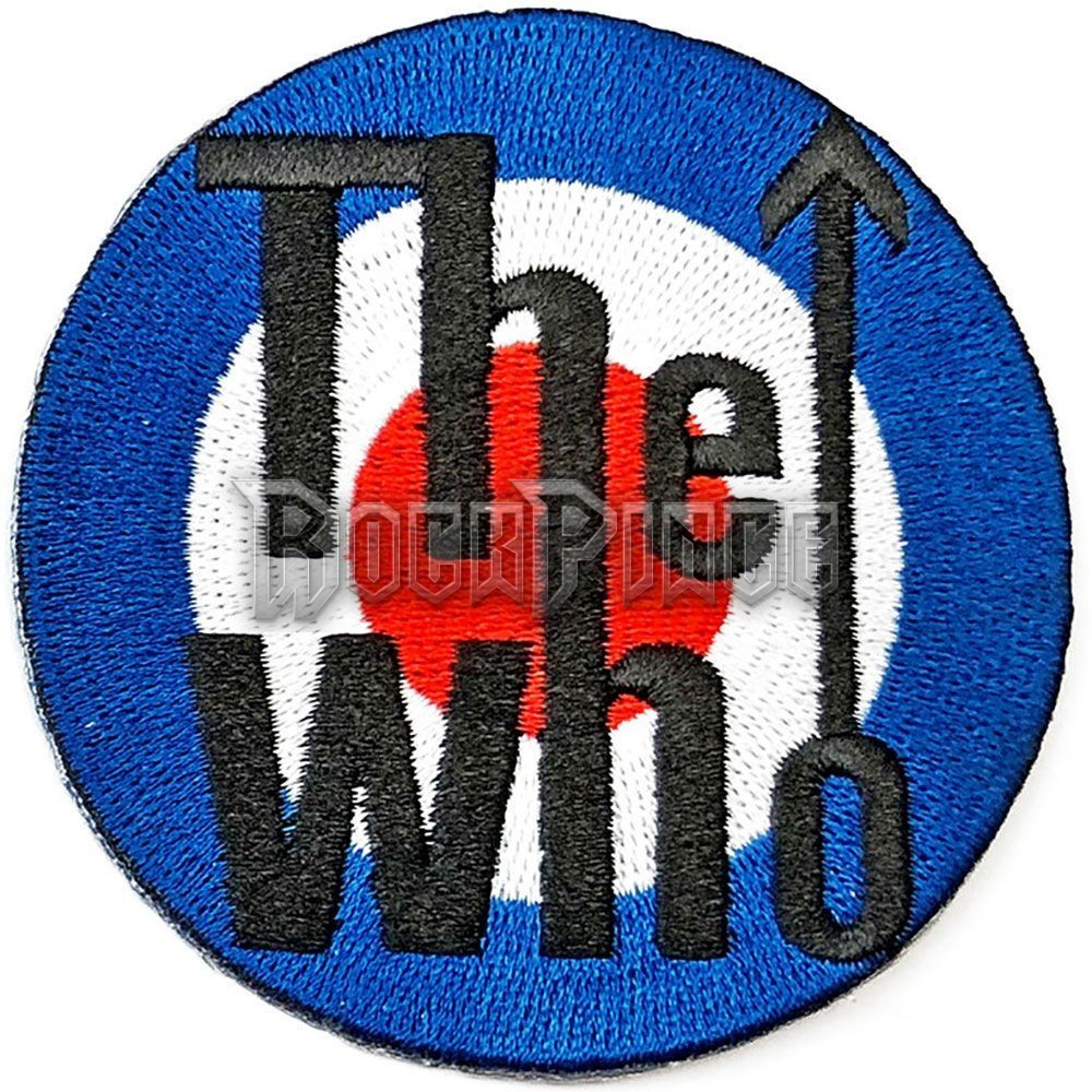 The Who - Target Logo - Kisfelvarró / Folt - WHOPAT05