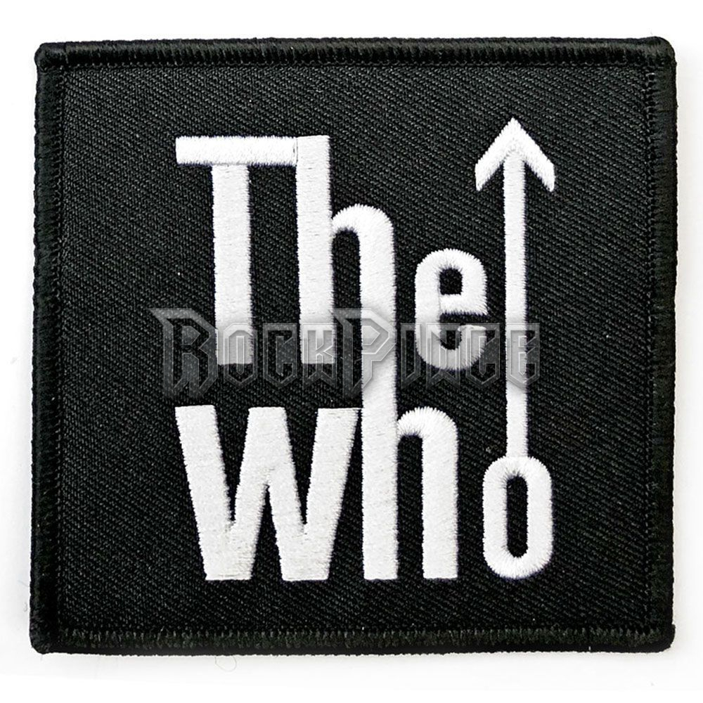 The Who - Arrow Logo - Kisfelvarró / Folt - WHOPAT06