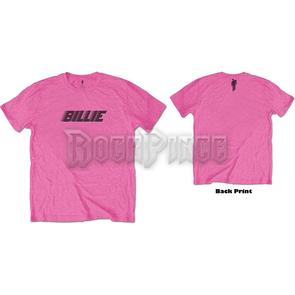 Billie Eilish - Racer Logo & Blohsh - unisex póló - BILLIETS07MP