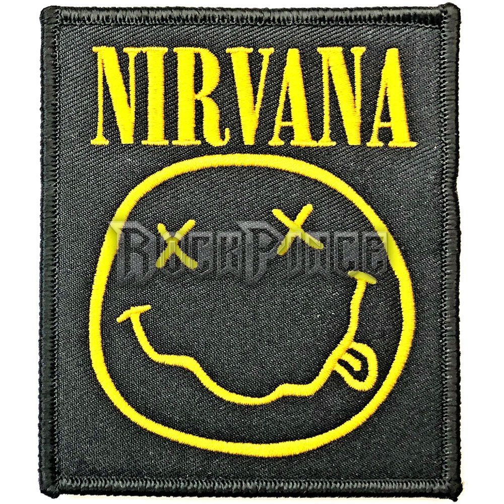 Nirvana - Happy Face - Kisfelvarró / Folt - NIRVPAT02