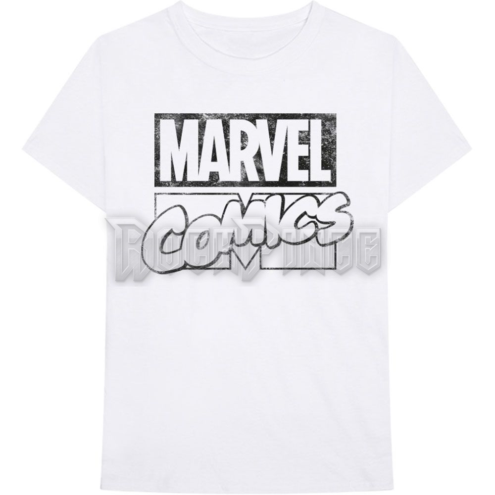 Marvel Comics - Logo - unisex póló - MARVTS61MW