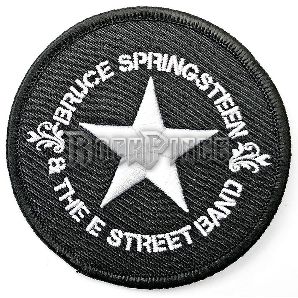 Bruce Springsteen - Circle Star Logo - Kisfelvarró / Folt - SPRINGPAT01
