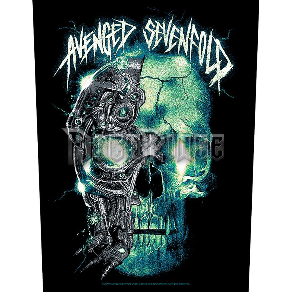 Avenged Sevenfold - Mechanical Skull - hátfelvarró - BP1141