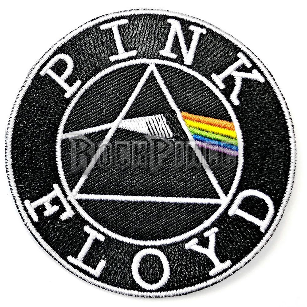 Pink Floyd - Circle Logo - Kisfelvarró / Folt - PFPAT01