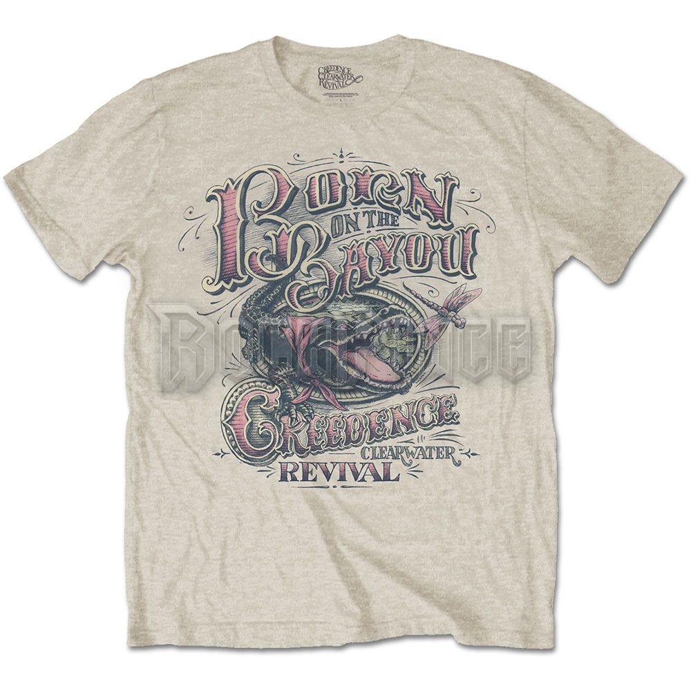 Creedence Clearwater Revival - Born on the Bayou - unisex póló - CCRTS02MS