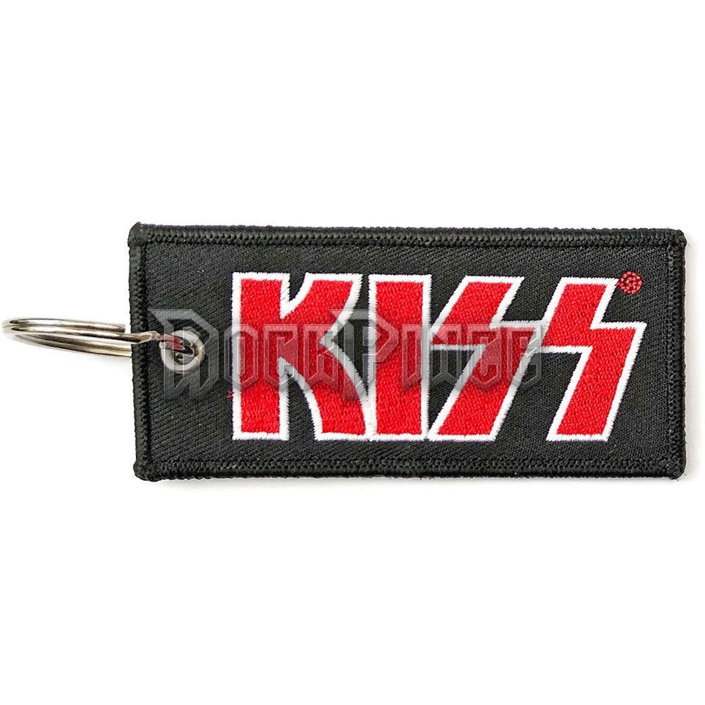 KISS - Red Logo - kulcstartó - KISSPATKEY08