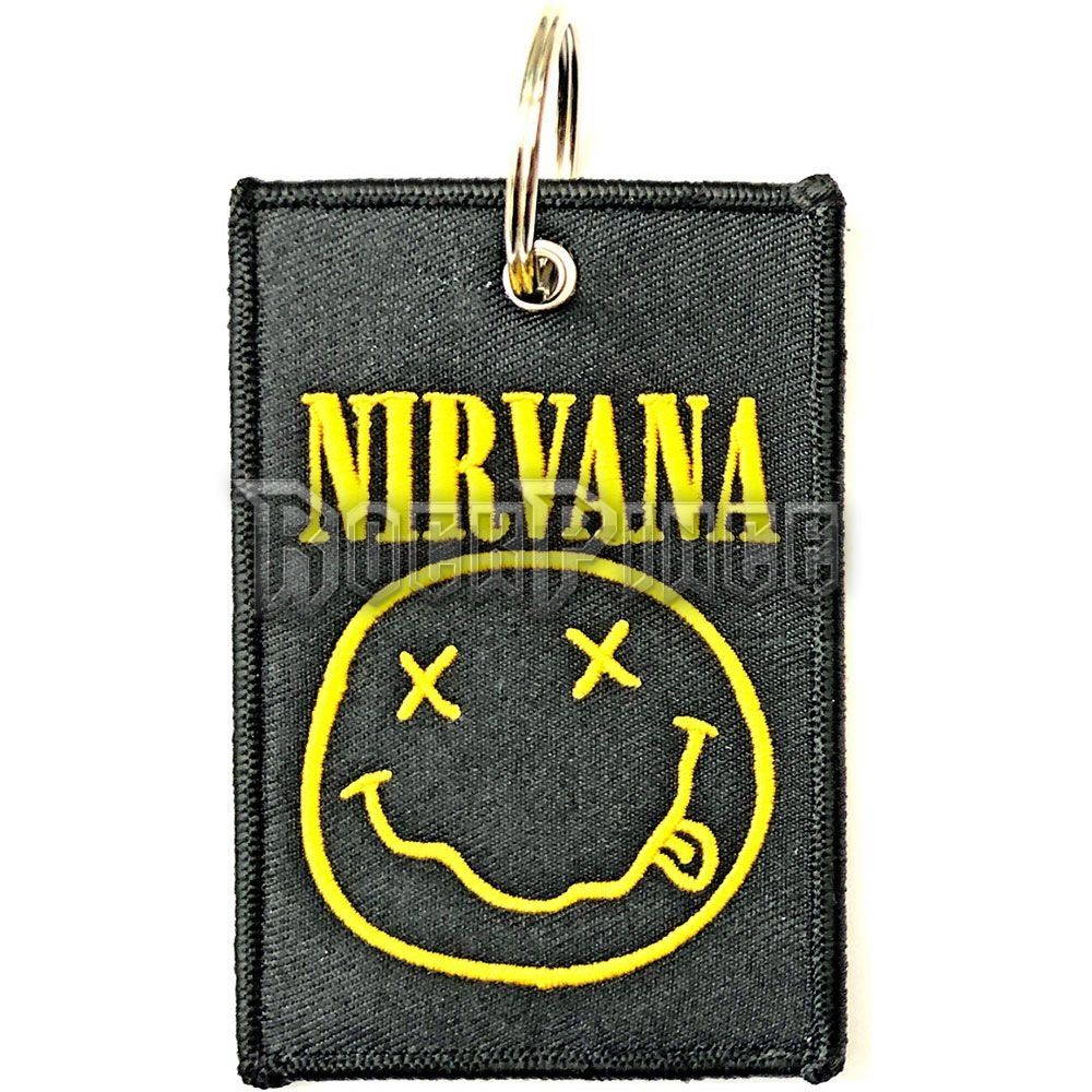 Nirvana - Happy Face - kulcstartó - NIRVPATKEY02
