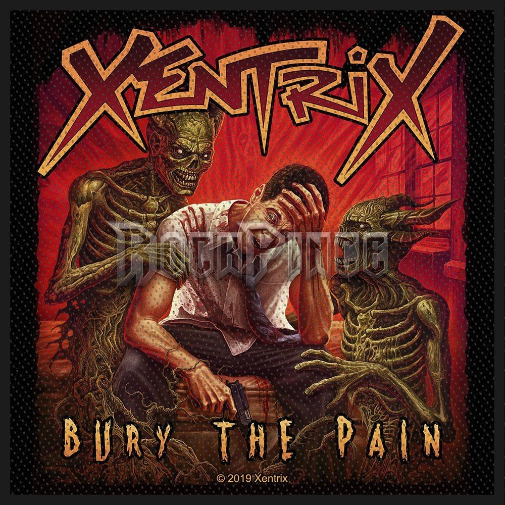 Xentrix - Bury The Pain - Kisfelvarró / Folt - SP3091