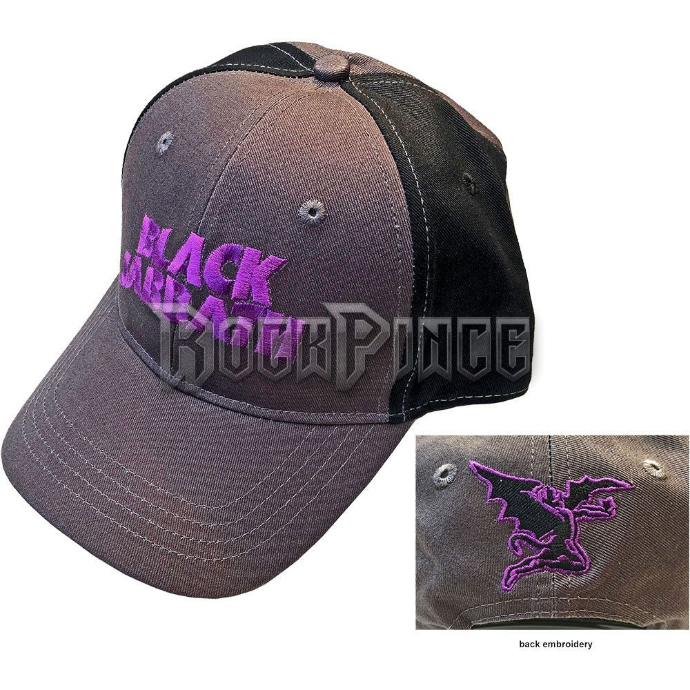 Black Sabbath - Wavy Logo - baseball sapka - BS2TCAP01CB