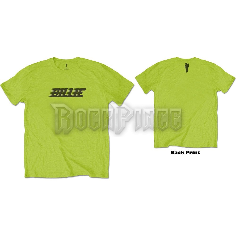 Billie Eilish - Racer Logo & Blohsh - unisex póló - BILLIETS07MLG
