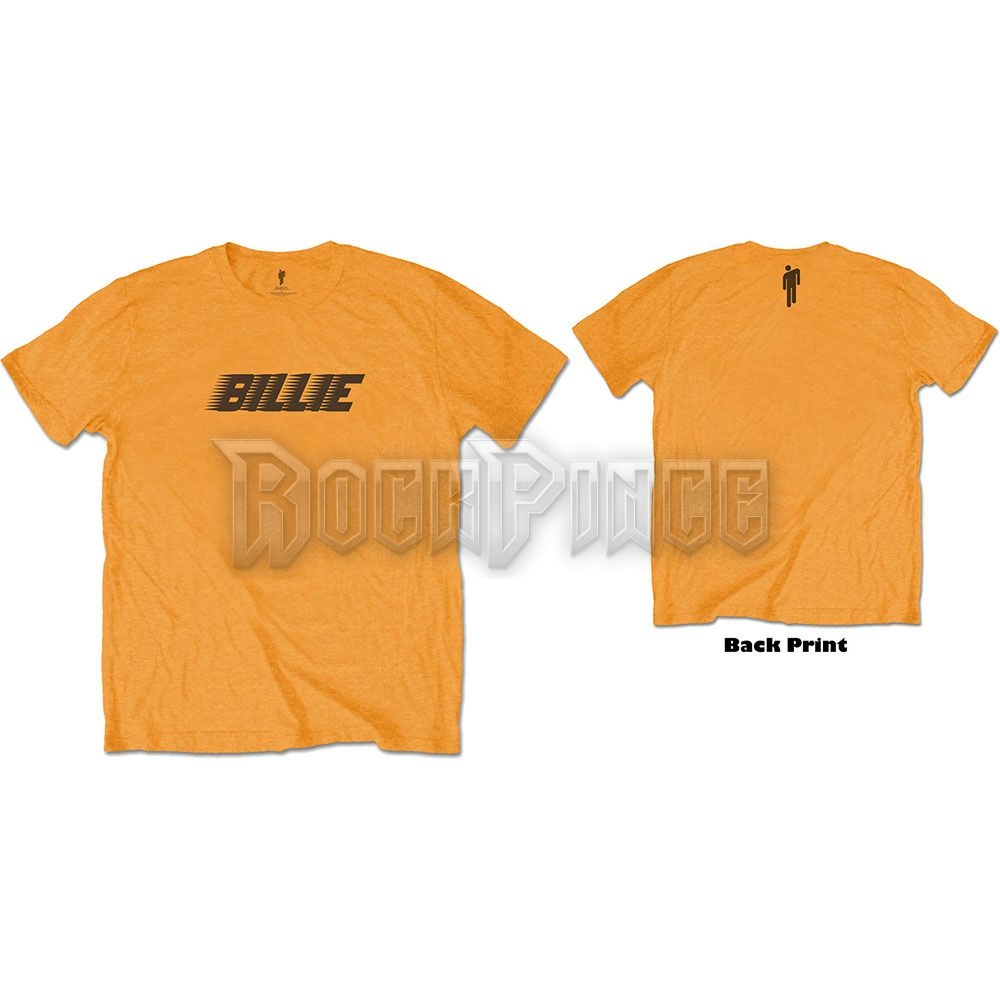 Billie Eilish - Racer Logo & Blohsh - unisex póló - BILLIETS07MO