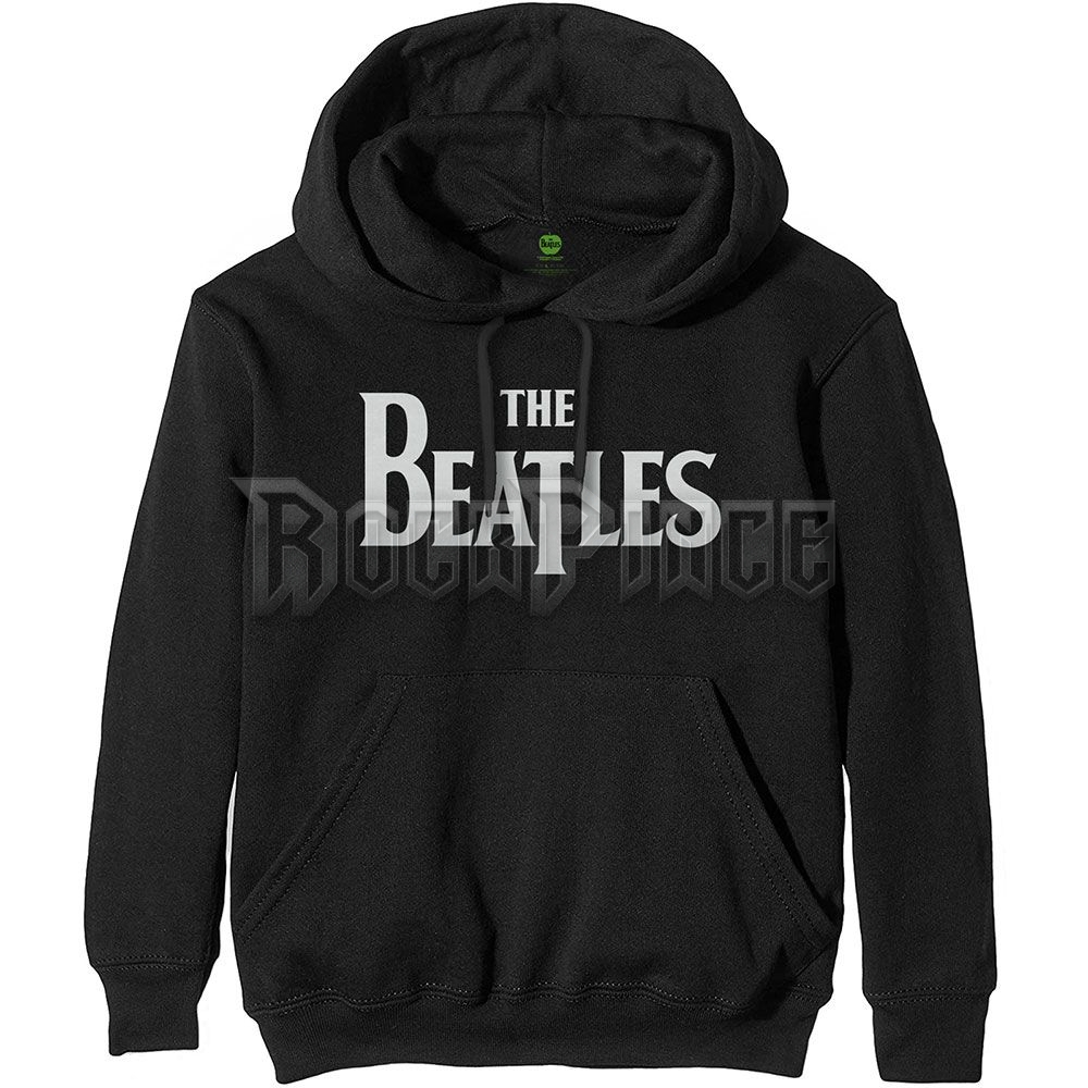The Beatles - Drop T Logo - unisex kapucnis pulóver - BEATPQHD02MB