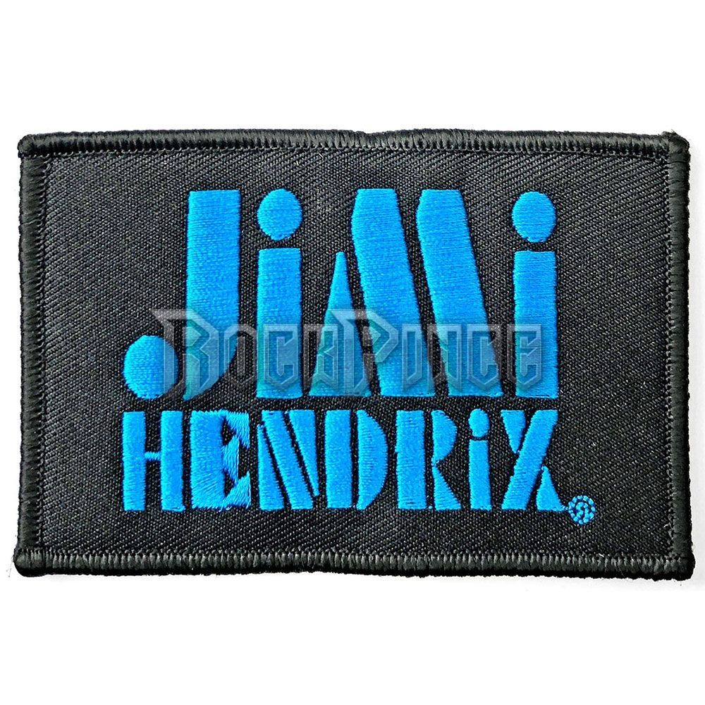Jimi Hendrix - Stencil Logo - Kisfelvarró / Folt - JHXPAT01