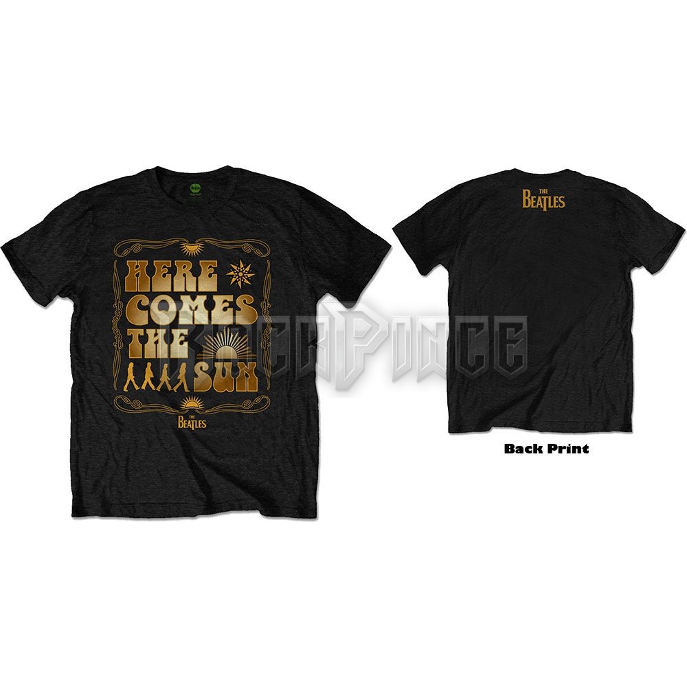 The Beatles - Here Comes The Sun - unisex póló - BEATTEE398MB