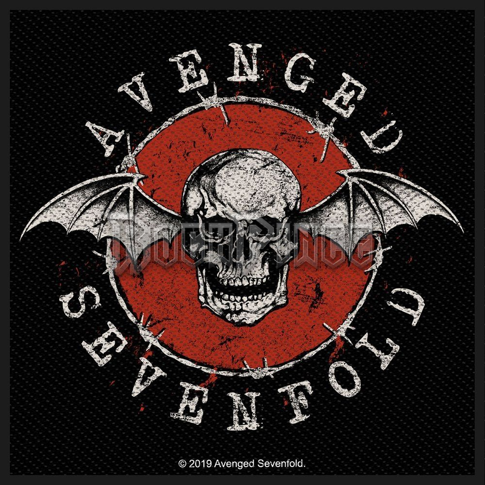Avenged Sevenfold - Distressed Skull - Kisfelvarró / Folt - SP3075