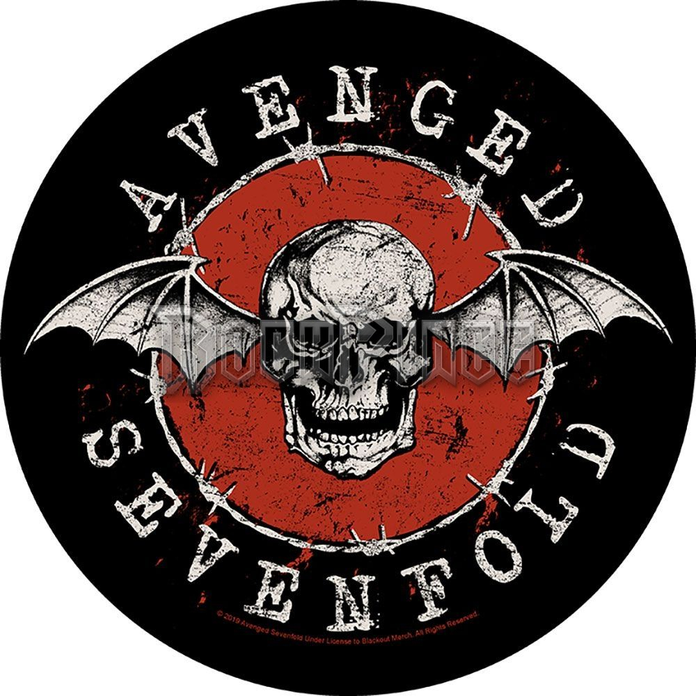 Avenged Sevenfold - Distressed Skull - hátfelvarró - BP1144