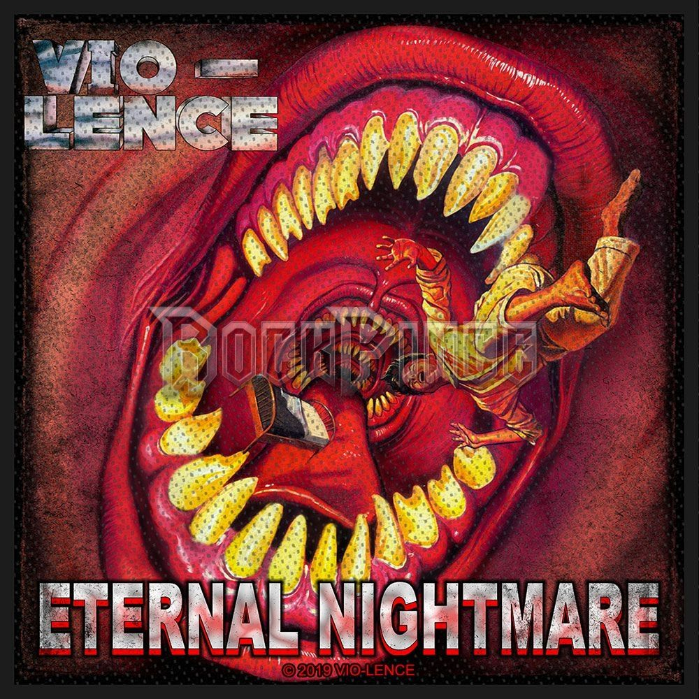 Vio-Lence - Eternal Nightmare - Kisfelvarró / Folt - SP3085