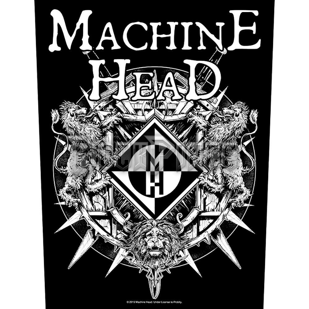 Machine Head - Crest - hátfelvarró - BP1152