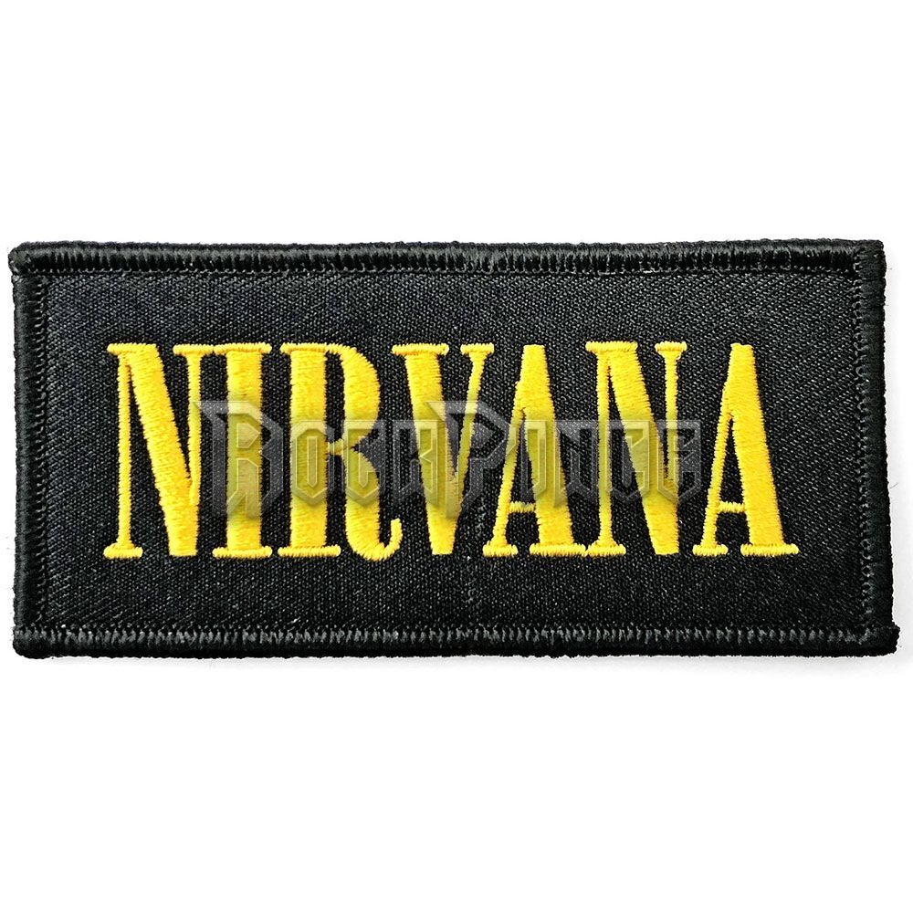 Nirvana - Logo - Kisfelvarró / Folt - NIRVPAT01