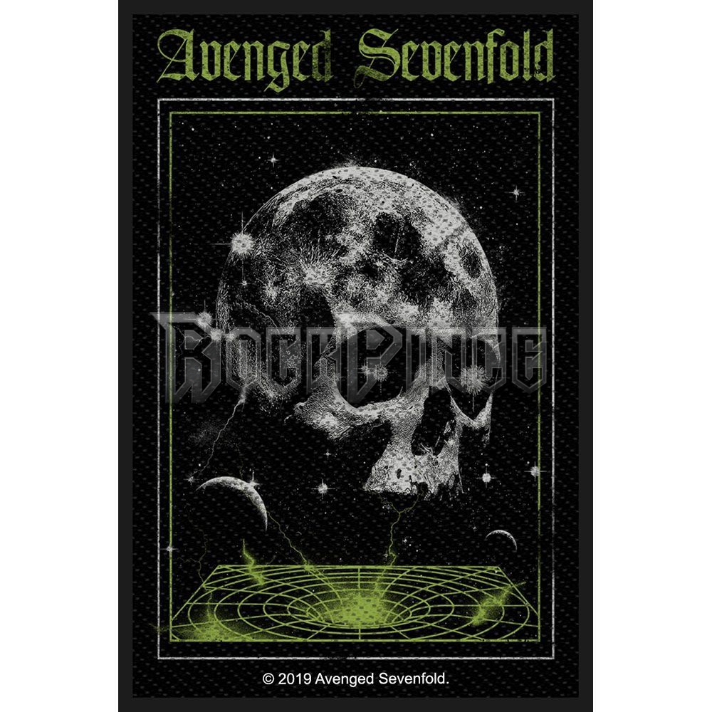 Avenged Sevenfold - Vortex Skull - Kisfelvarró / Folt - SP3076