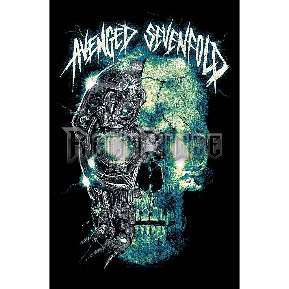 Avenged Sevenfold: Mechanical Skull - Textil Poszter / Zászló - TP220
