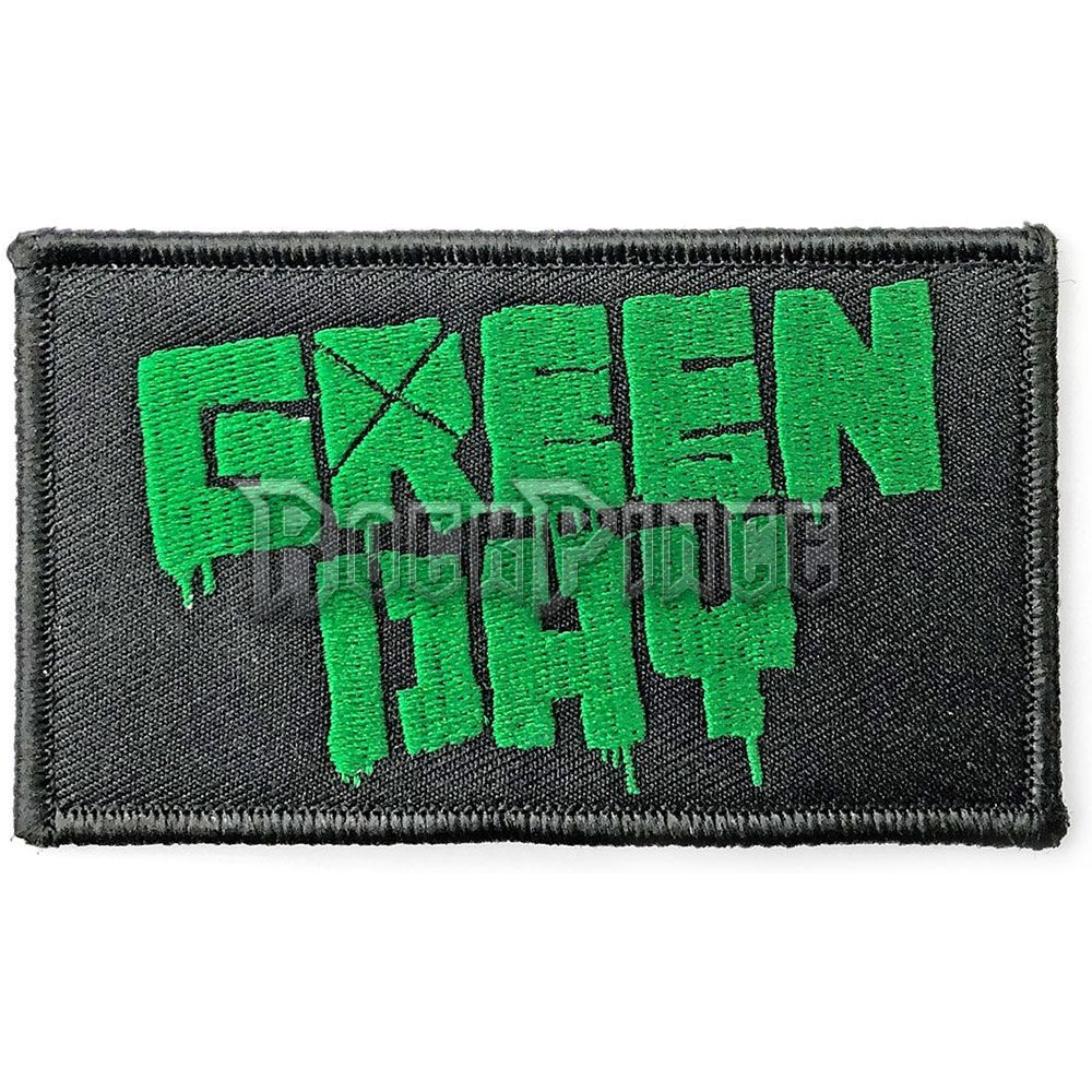 Green Day - Logo - Kisfelvarró / Folt - GDPAT01