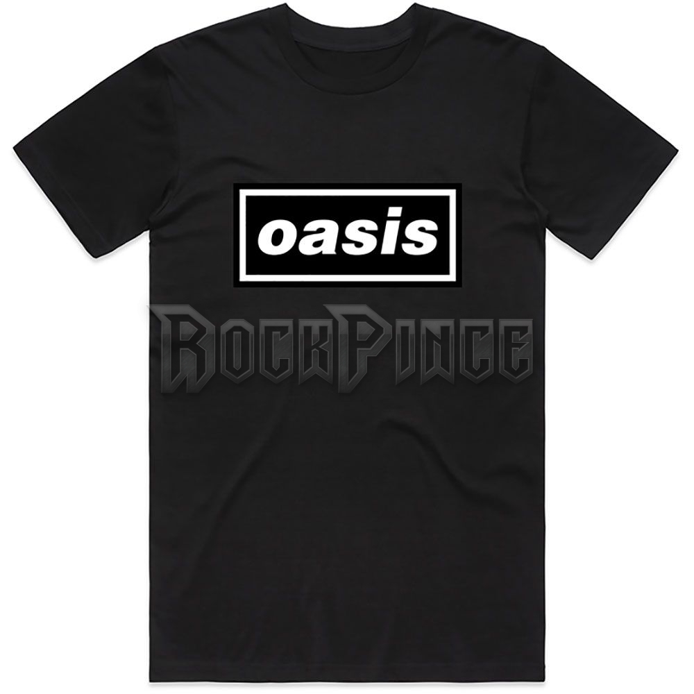 Oasis - Decca Logo - unisex póló - OASTS01MB / PHDOASTSBDEC