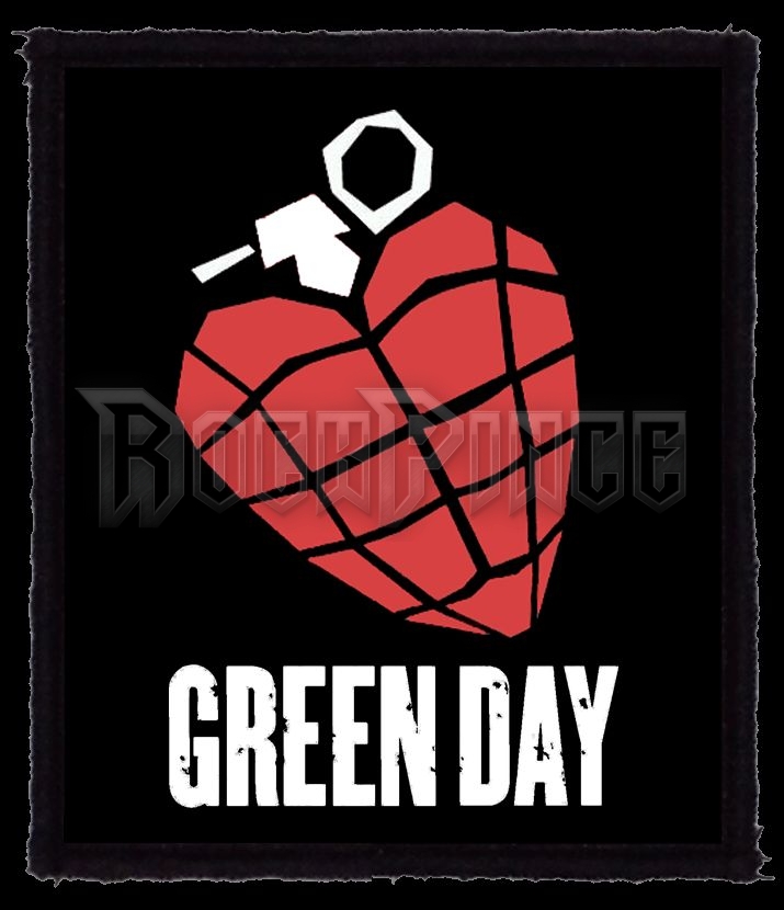 GREEN DAY - Heart Grenade (80x95) - kisfelvarró HKF-0788
