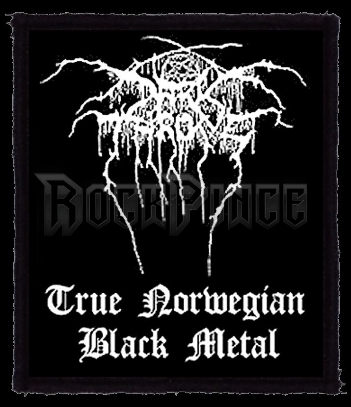 DARKTHRONE - True Norvegian Black Metal (80x95) - kisfelvarró HKF-0794