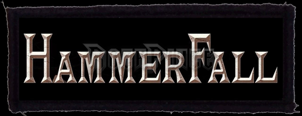 HAMMERFALL - Logo (125x40) - kisfelvarró HKF-0806