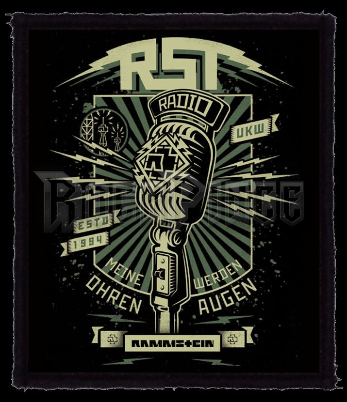 RAMMSTEIN - Radio (80x95) - kisfelvarró HKF-0820