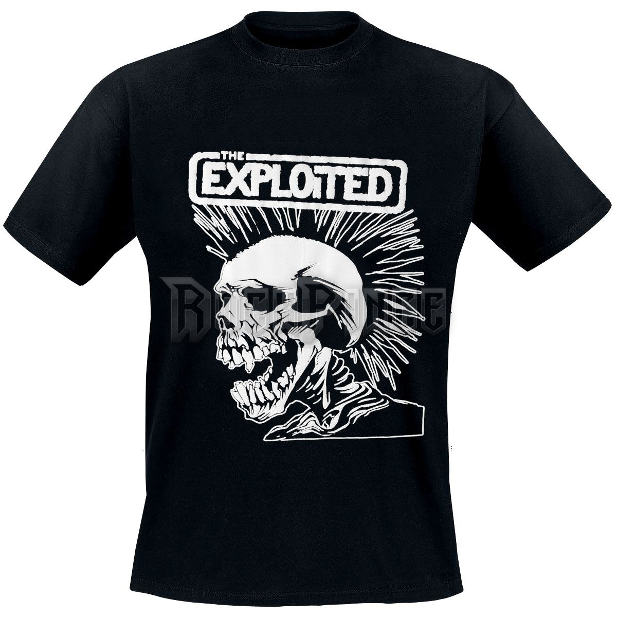 The Exploited - Mohican Skull - UNISEX PÓLÓ