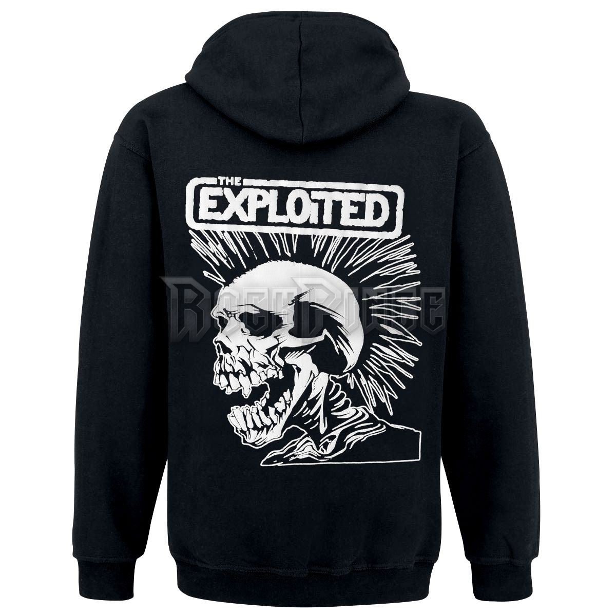 The Exploited - Mohican Skull - KAPUCNIS PULÓVER