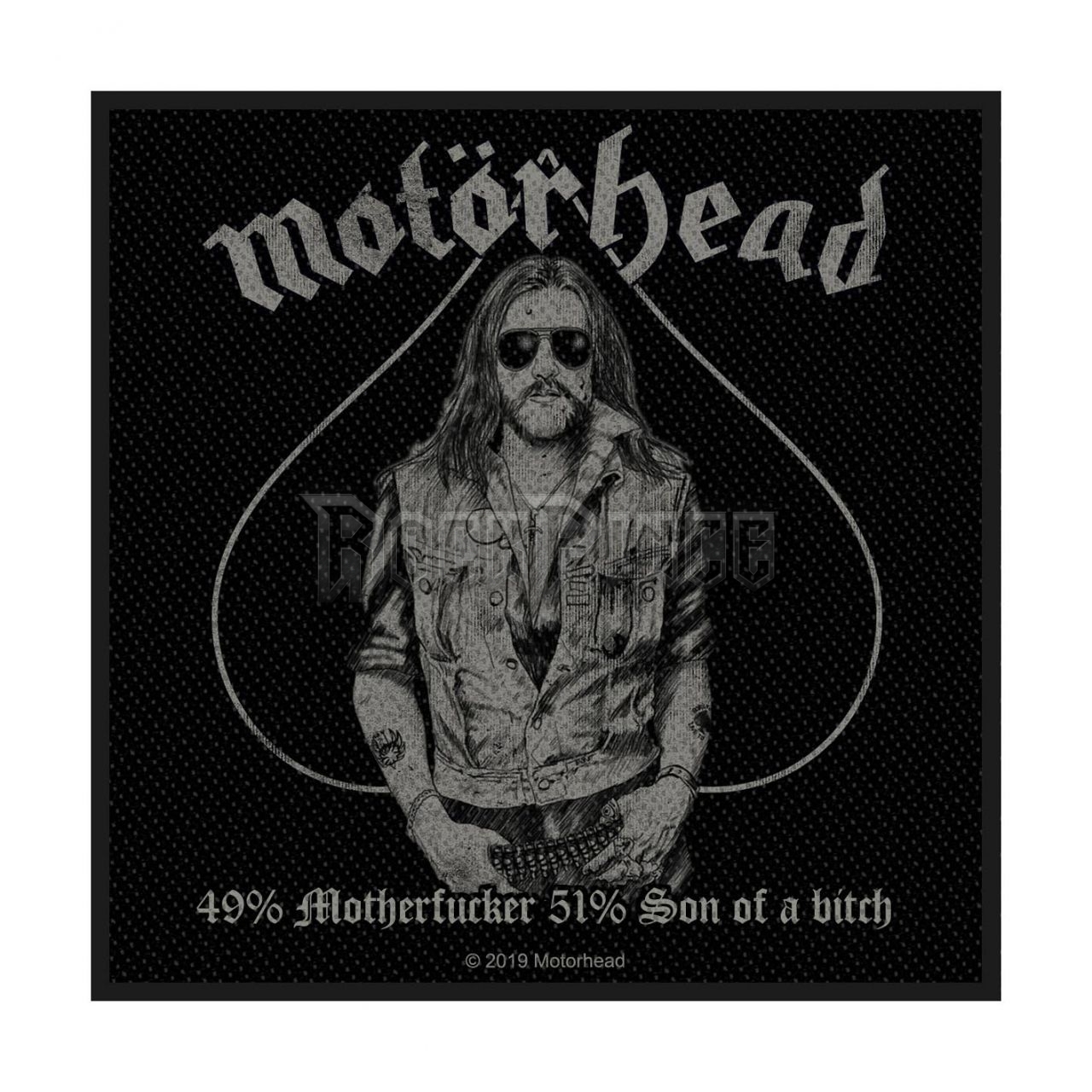 Motörhead - 49% Motherfucker - kisfelvarró - SP3107