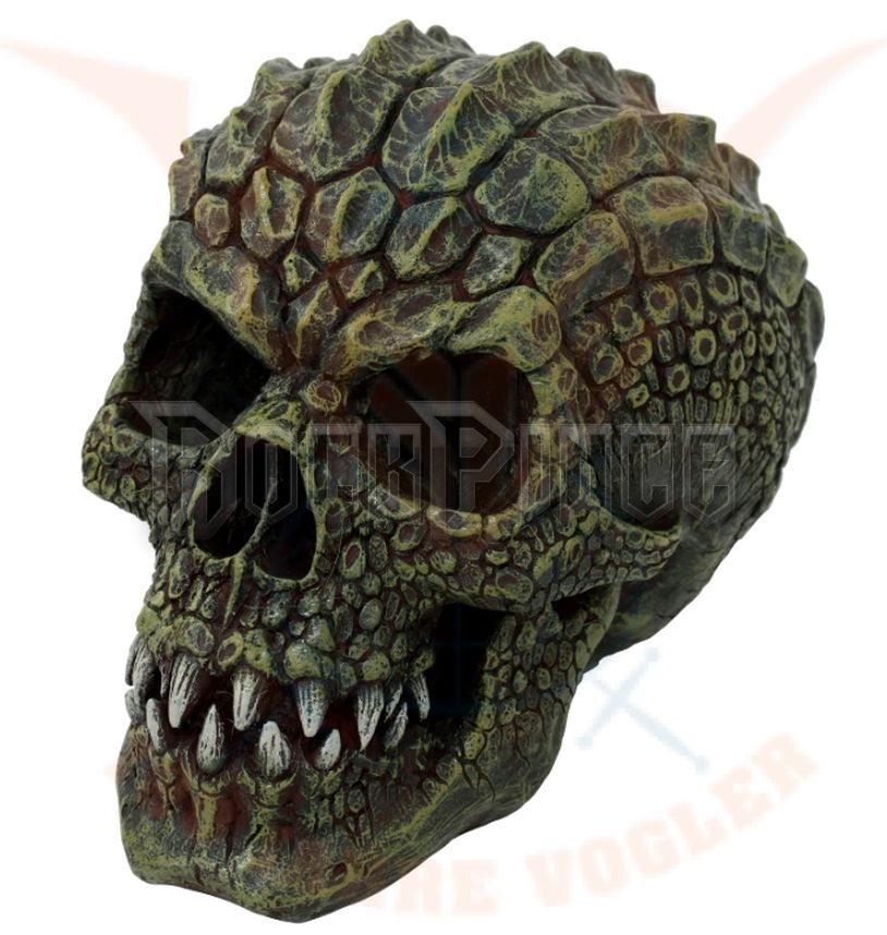 Gatorhead skull green with gator teeth - koponya - 766-7708