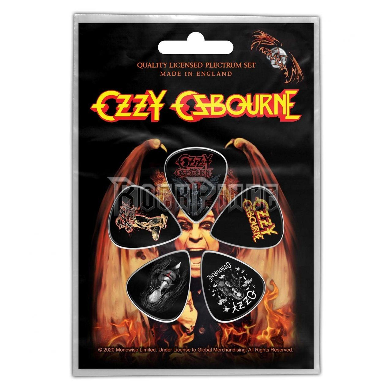 Ozzy Osbourne - Classic Logo - gitárpengető szett - PP039