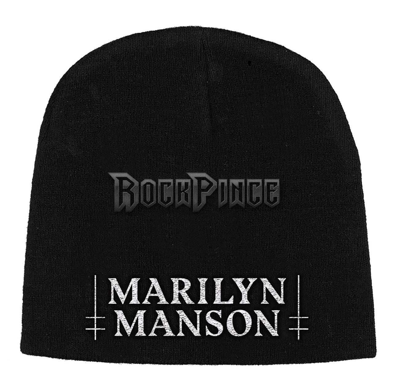 Marilyn Manson - Logo - kötött sapka - BH121
