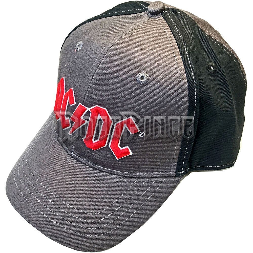 AC/DC - RED LOGO (2 TONE) - baseball sapka - ACDC2TCAP01CB
