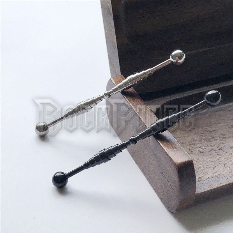 Industrial barbell with stairs - piercing