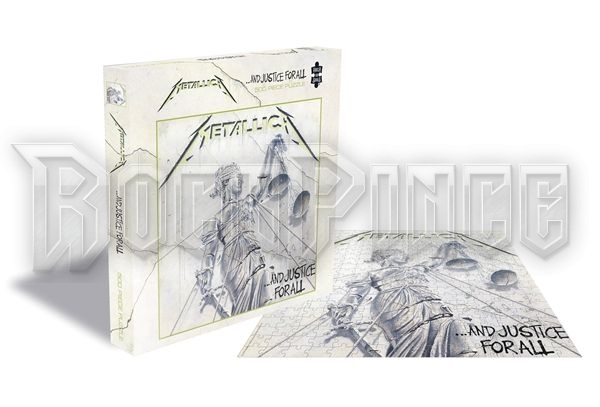Metallica - And Justice For All - 500 darabos puzzle játék - RSAW017PZ