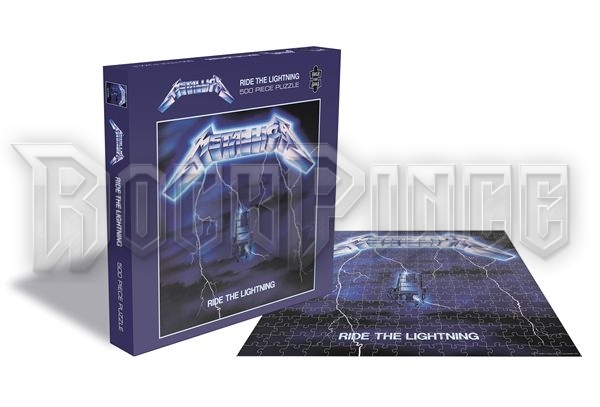 Metallica - Ride The Lightning - 500 darabos puzzle játék - RSAW015PZ