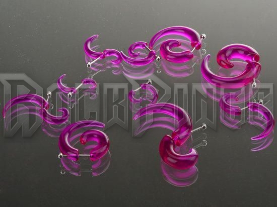Transparent Fake Spiral - álfültágító / PURPLE