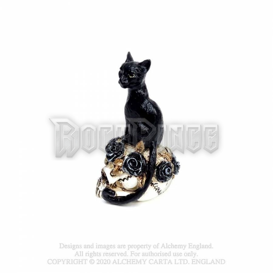 Alchemy - Cat/Skull - miniatűr szobor VM3